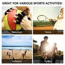 10 piezas de mangas de compresión elásticas para los dedos, de material de nailon, soporte y protección para deportes y lesiones, adecuadas para baloncesto y voleibol. Adecuado para deportes y ejercicio, regalo perfecto, equipo de soporte deportivo | Soporte para pulgares | Mangas cosidas