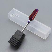 1/4件套美甲钻头、美甲抛光工具、美甲电动打磨机锉刀、美甲工具 - 彩色 - 查看 11