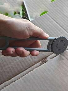 1 pieza/2 piezas Nuevo perforador de cajas de cartón, perforador de cajas de cartón ondulado para el hogar, perforador de agujeros en cartón, herramienta cortadora de cajas de papel impresas en 3D, versátil para desempaquetar paquetes, empaquetar, administrar una tienda - Multicolor - Ver 11