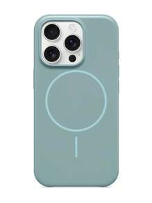 Magnetic 1 Pack Silicone Magsafe Compatible Phone Case, Magnetically Attached, Glossy Surface, Soft-Touch Lining, Full-Body Protection, Compatible With IPhone 16 Pro/16 Pro Max/16 Plus/16/15 Pro/15 Pro Max/15 Plus/15/14 Pro/14 Pro Max/14 Plus/14/13 Pro/13 Pro Max/13/12 Pro/12 Pro Max/12/11 Pro Max/11/11 Pro And Galaxy S25 Ultra/S25 Plus/S25