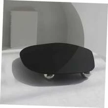 1 Stück minimalistisches asymmetrisch geformtes dekoratives Acrylspiegel-Tablett, stilvolle Inneneinrichtung im Skandinavischen Stil, Fotografie Requisite