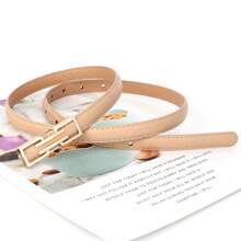 1 pieza Cinturón de mujer multicolor para la cintura, cinturón delgado vintage como decoración elegante para jeans, pantalones, ropa casual, moda coreana de verano, escuela de otoño, otoño, Halloween