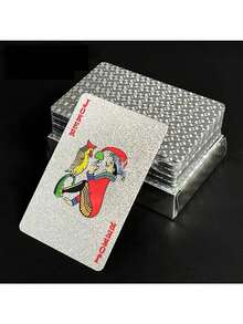 Waterproof PVC Plastic Playing Cards, Thickened Golden Game Cards For Household, Party, Club, Board Games - Multicolor - View 10