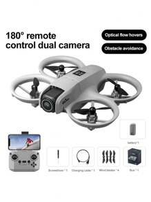 Drone Quadricóptero Dobrável com Controle Remoto