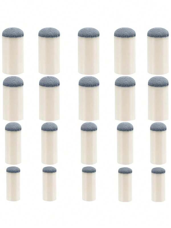 5 Stücke Einschub-Billardqueue Spitze, Billardqueue Spitzen Ersatz-Set, Billardqueue Spitzen Reparatur-Set, Billardtisch Zubehör