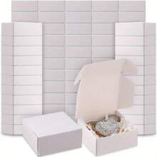 36/60pcs-Mini Kraft Paper Gift Box - Multipurpose Jewelry Wrapping For Rings, Earrings, Wedding & Birthday Gifts, Holidays & Christmas - Stand-Alone Use, No Power Required, Jewelry Making Display & Packing Supplie