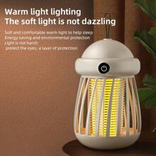 Mosquito Killer Lamp Insect Repellent Radiation Less Mute Electric Insect Trap Usb Charging Outdoor Mosquito Killer Repellent,1200mah