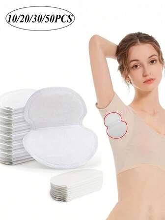 50/100 stuks wegwerpbare ademende zweetabsorberende pads, magisch hulpmiddel voor het absorberen van zweet onder de oksels, universele okselpleister voor alle seizoenen, wasbare zweetabsorberende beschermers, zweetpads voor kleding, absorberende deodorantpad, antitranspirant en zweetbestendige pleister, zweetbestendig, onzichtbare ademende zweetabsorberende pleister zonder sporen, draagbaar, reisaccessoires, dagelijkse benodigdheden, reisbenodigdheden jongen Valentijnshart Valentijn zomerverkoeling, strand, reizen