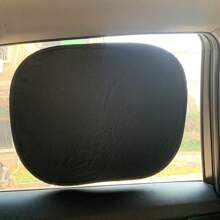 Universeller Autosonnenschutz, faltbarer Sonnenschutzvorhang, Sonnenschutz für Fahrer- und Beifahrersitz, Wärmeschutzschild, elektrostatisch haftender Sonnenschutz, Fenster-Sonnenschutzvorhänge