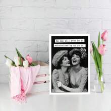 1Pc Funny Birthday Card For Sister, Birthday Card For Sister In Law, Happy Birthday Sister Card Funny, Sister To Sister Birthday Card For Sister, For Women, Ladies, Sisters, Best Friends School Supplies,Back To School