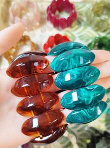 2 piezas Pulseras elásticas bohemias y coloridas, regalo para mujeres y niñas, adecuado para playa, vacaciones y uso casual diario