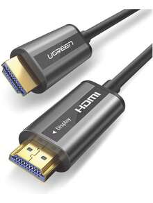 Cable Por Fibra Optica 30mt Sin Perdida De Señal - Multicolor - Ver 1