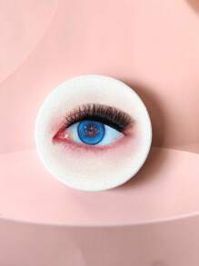 1 caja de 6 pares de pestañas postizas extra largas y gruesas, estilo europeo, pestañas artificiales de pelo natural, reutilizables, adecuadas para maquillaje ahumado, diario, discoteca, baile y escenario