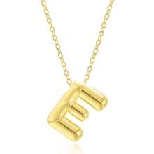 Fashionable Gold Copper A-Z 26 Letter Hanging Necklace, Charming Women's Jewelry