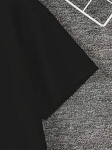 男童滑板字母图案短袖T恤