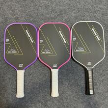 1 Piece Carbon Fiber Pickleball Paddle,16mm,Toray T700-UD Pickleball Paddle With Fine Matte Surface For Ball Control Perfect Ball Control Technique And Rotation Reduce Noise And Vibration, Making It Easier To Control And Rotate The Ball - Multicolor - View 2