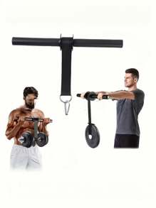 جهاز تدريب معصم وساعد قابل للتحميل ، استخدام بمقبض مضاد للانزلاق مناسب للجيم والمنزل ، يستخدم لنمو العضلات وتدريب القوة والملحقات اللياقة البدنية