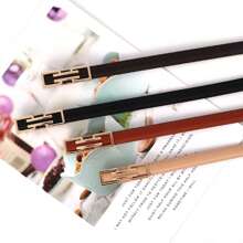 1 pieza Cinturón de mujer multicolor para la cintura, cinturón delgado vintage como decoración elegante para jeans, pantalones, ropa casual, moda coreana de verano, escuela de otoño, otoño, Halloween