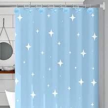 Sea Shower Curtain Hooks Decorative Starfish Shell Hangers For Clothing Towels Rust Proof Shower Hooks Ring For Bathroom Bathroom Decor