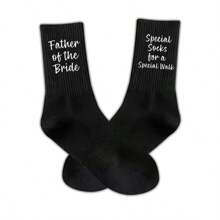 1 Paar schwarze Socken, Hochzeitsgeschenke, Hochzeitsdekoration, Vatertags-Dekorationen und -Geschenke