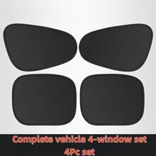 Universeller Autosonnenschutz, faltbarer Sonnenschutzvorhang, Sonnenschutz für Fahrer- und Beifahrersitz, Wärmeschutzschild, elektrostatisch haftender Sonnenschutz, Fenster-Sonnenschutzvorhänge
