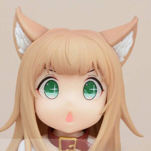 Sitting Cat Girl Figure Statue Toy - PVC Material - High Quality Figure - Desktop Decor - Anime Gift