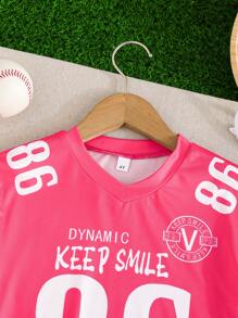 Conjunto de shorts deportivos para niñas - Informal y cómodo para usar en actividades
