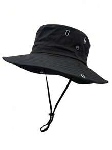 Outdoor Sun Hat Mountaineering Hat Large Brim Breathable Hat Men's And Women's Sunscreen Hat UV Protection Couple Fighting Hat Casual Men's Sun Hat Summer Hat, Suitable For Summer Outdoor Activities Such As Hiking And Fishing