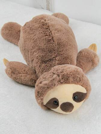 48cm Bradipo Peluche per calore e comfort - Giocattoli di peluche morbidi e carini per adulti e bambini (maschi, femmine, bebè e bambini), Giocattolo in peluche di bradipo a tre dita molto morbido, Pupazzo in peluche regalo decorazione camera da letto festival, Decorazione domestica bambola di peluche a forma di animale della foresta, per pacificazione, decorazione per la casa, regalo per festival, compleanno, per famiglia e amici