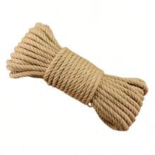 393.7inch X 6mm Natural Vintage Jute Twine Rope String Crafts DIY Handwork Gardening Jute Cord Thread Home Party Wedding Decoration & Fence Protection - Multicolor - View 15