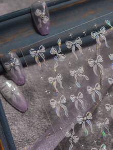 1pc 5D Nail Art Stickers Fragment Shell Light Butterfly High Quality Nail Stickers Spring Nail Art Decal Design Manicure - Multicolor - View 4