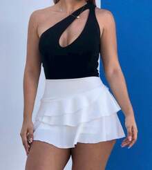 Women Skirts - 白色 - 查看 3