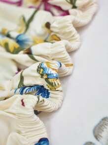 1/2/4/6pcs Printed Stretch Removable & Washable Dining Chair Seat Covers Room Decor Home Decor