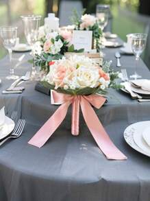 1pc Small Artificial Bride Bridesmaids Wedding Bouquet, Nature Style Outdoor Photoshoot Decor
