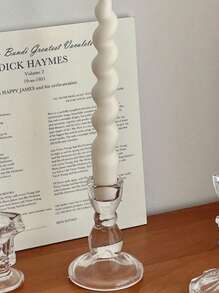 1Pc/1Set Glass Candle Holders, Hexagonal Candle Holders, Natural Crystal Design Candlestick Holders, Suitable For Home Tabletop Decoration, Candle Centerpieces, Wedding Decorations, Romantic Valentine's Day Dinner Candle Bases, Birthday Parties, Festivals,Outdoor Courtyard Decoration, Office Desktop Decoration, Aromatherapy Candle Cups, Candlelight Dinner, Room Atmosphere, Suitable For Weddings