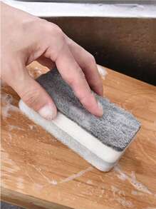 5 Piece Multi-Purpose Magic Sponge Wipe - Double-Sided Scouring Pad, Dish Sponge, High-Quality Kitchen Sponge, Scratch-Free Cleaning Cloth, Super Absorbent, Cleaning Supplies And Tools, Suitable For Kitchen, Boat, Etc. | Made Of ABS Material, Mixed Colors, Ideal For Home Wiping And Washing Dishes! Commercial Cleaning Service | Home & Living | Kitchen & Dining | Kitchen Cleaning Tools | Kitchen Cleaning Brushes (Random Color And Style)