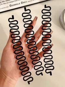 10/6/3/1pc New Fish Bone Braid Maker, 3-Strand Braid Hairstyle Accessories, Octopus Braid And Twist Bun Maker, Hair Styling Tools Beauty Home Hair Accessories - Multicolor - View 6