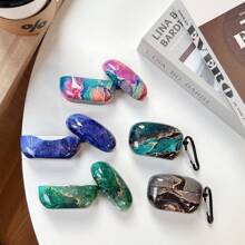 WF-1000XM5 Dual-Texture Case – Galaxy & Marble Art | Lightweight & Scratch/Fingerprint-Resistant