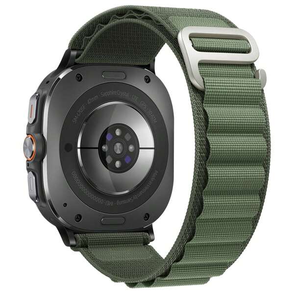 Alpine Loop Band Compatible With Samsung Galaxy Watch Ultra 47mm (2024), Sport Nylon Wristband Replacement Adjustable Strap Compatible For Galaxy Ultra Watch For Women Man