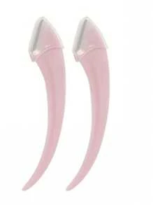 Eyebrow Trimmer Set Stainless Steel Curved Eyebrow Trimmer Comb Eyebrow Trimmer, Suitable For Beginners Of Any Skin Type As A Beauty Tool, Suitable For Both Men And Women As Hair Removal Accessories, Including Shaver Safety Cover, Very Suitable For Decorating And Shaping Perfect Eyebrows, Very Suitable For Travel And Daily Beauty.