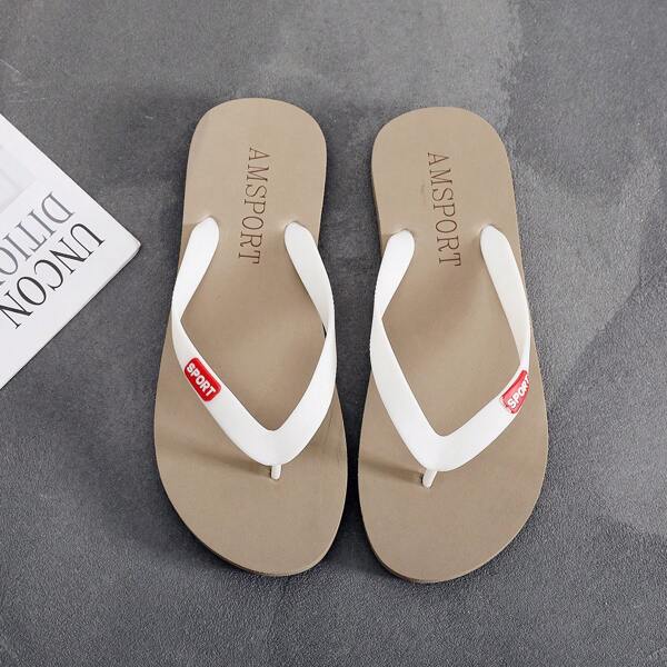 Infradito da uomo di alta qualità, antiscivolo, anti-odore, sandali infradito, scarpe da spiaggia in gomma con suola spessa