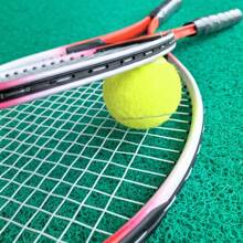 1 Large & 1 Small Aluminum Alloy Tennis Rackets, Durable High Elasticity, With 1 Tennis Ball, Family Set, Professional Tennis Rackets For Matches & Training