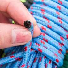 1/2 Pcs Thicker Clothesline, Outdoor Drying Ropes, Wear-Resistant Anti-Wind Type For Drying Clothes/Quilt, Random Color