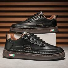 Plus Size Men's Lightweight Breathable Outdoor Casual Sports Shoes, Suitable For Commuting, Walking, Driving, All Season, Spring/Summer