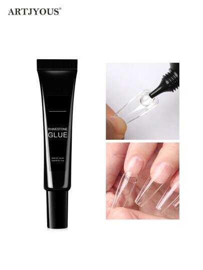 120 Stück/Box Kristall-Gel Falsche Nagelverlängerung Spitzen ohne Papierformen, Schnell-Aufbau Nägel, Maniküre Zubehör Werkzeuge, Weihnachten