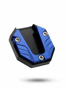 1 Peça Base de Descanso Lateral de Motocicleta de Liga de Alumínio JPMOTO, Acessório Antiderrapante que Se Adapta a Vários Modelos de Motocicleta