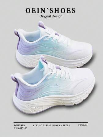 Shoes Women Running Shoes With Breathable Mesh And Soft Cushioning, Comfortable Athletic Sneakers