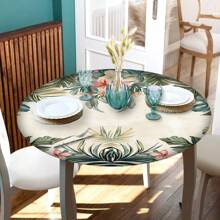 1/24 PIEZAS Manteles elásticos en varios estilos, disponibles en múltiples tamaños tanto cuadrados como redondos. Hechos de material de seda de leche, son adecuados para las temporadas de primavera y verano. Estos manteles sirven como artículos decorativos para cocinas, comedores y patios, y se pueden usar para adornar mesas de comedor de diferentes tamaños. Son perfectos para reuniones familiares y picnics al aire libre.