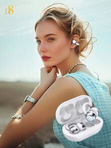 D8 Wireless Open Ear Headphone,Featuring C3 Clear Calling,Secure Earhook Sport Design, 5.4 Sport Earbuds With Earhooks For Long Time Playback With, Dual Mic Clear Call Sweat-Proof For Running Workout,Designed For Sports: Sport Headphones To Keep You Motivated,Compatible With Including Smartphones, Ipad, Laptop, Smartwatches, Etc.