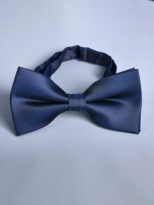 1 件黑色和酒红色领结，适合商务、派对、休闲、街头服饰、主持人 - 彩色 - 查看 10